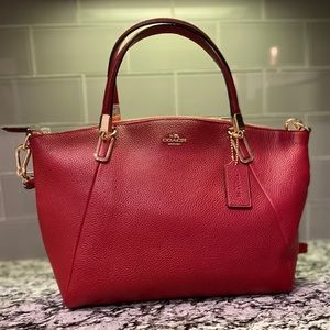 Sexy Red Coach Bag